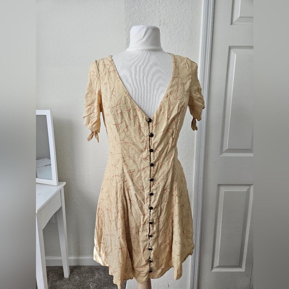 Printed floral dress